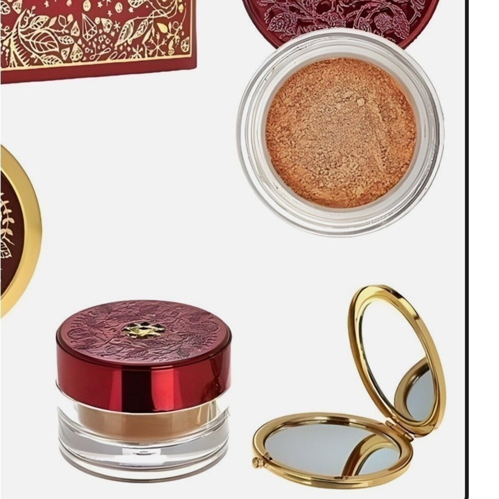 Bare Minerals Deluxe Original Foundation and Mirror Compact new in box medium - Picture 9 of 15
